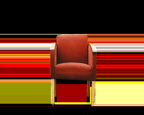Hands placed softly on the armrests of an ergonomic chair